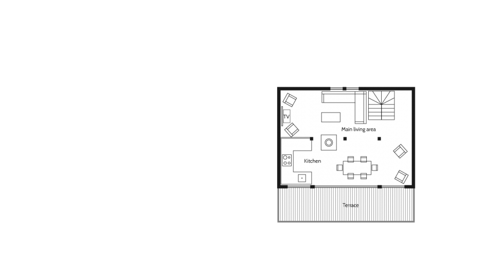 Chalet Amazonia, Chamonix floorplan - The Chalet Edit