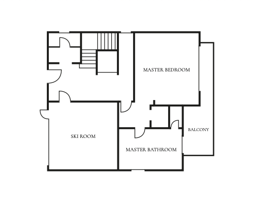 Chalet Pearl, Courchevel 1850, France floorplan - The Chalet Edit