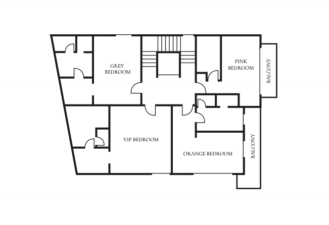 Chalet Pearl, Courchevel 1850, France floorplan - The Chalet Edit