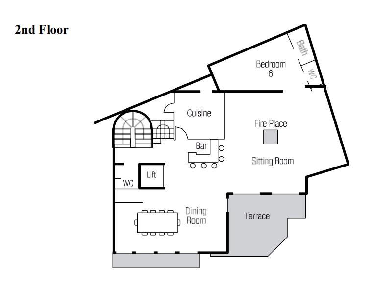 Chalet Lhotse, Val d’Isere, France floorplan - The Chalet Edit