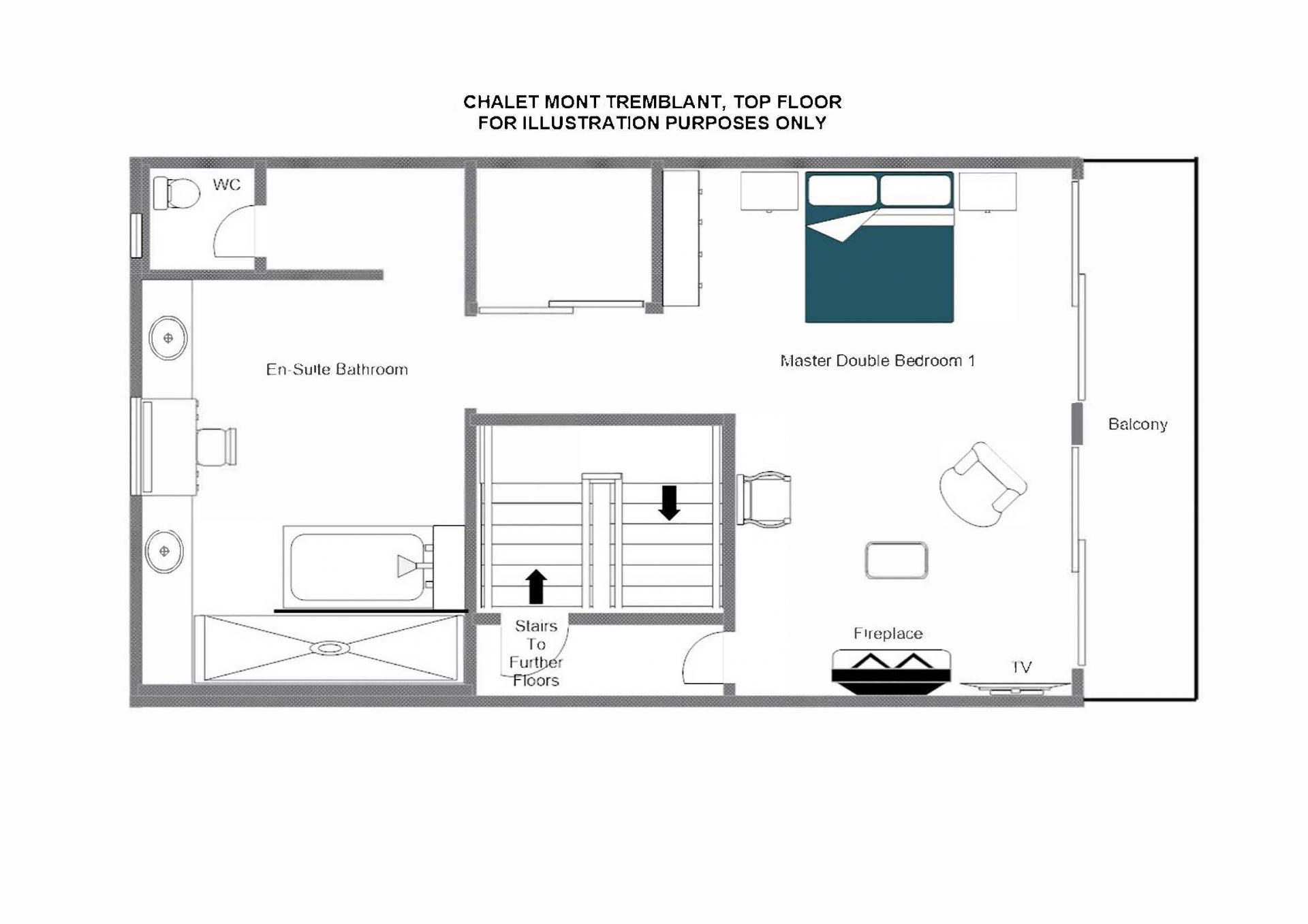 Chalet Mont Tremblant , Meribel, France floorplan - The Chalet Edit