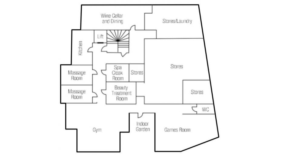 Chalet Marco Polo, Val d'Isere, France floorplan - The Chalet Edit