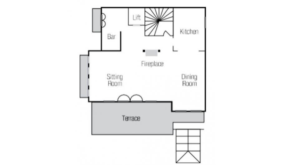 Chalet Marco Polo, Val d'Isere, France floorplan - The Chalet Edit
