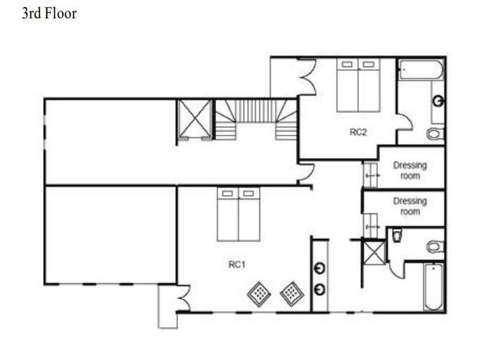 Chalet Le Rocher, Val d’Isere, France floorplan - The Chalet Edit