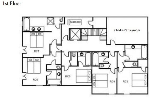 Chalet Le Rocher, Val d’Isere, France floorplan - The Chalet Edit