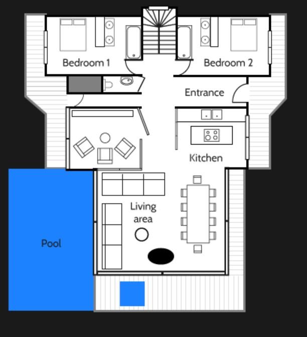 Chalet Dalmore, Chamonix, France floorplan - The Chalet Edit