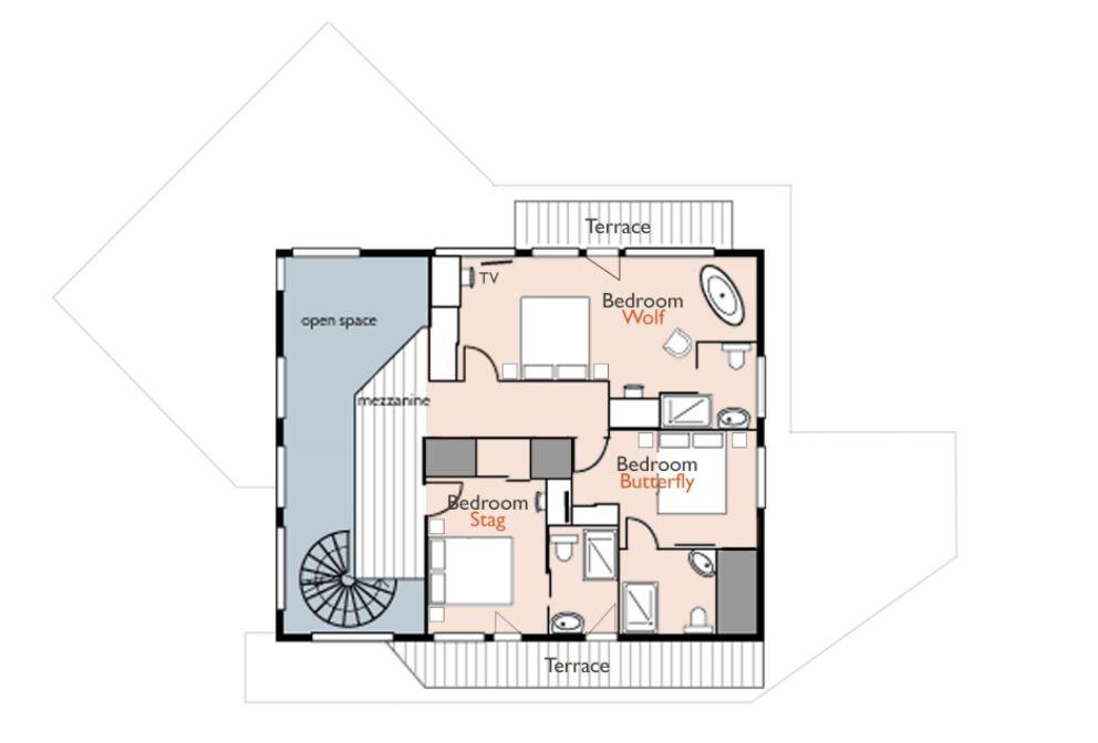 Chalet Couttet, Chamonix, France floorplan - The Chalet Edit