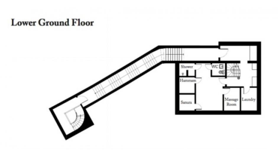 Chalet Elephant Blanc, Val d’Isere, France floorplan - The Chalet Edit