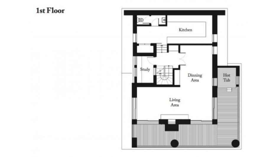 Chalet Elephant Blanc, Val d’Isere, France floorplan - The Chalet Edit