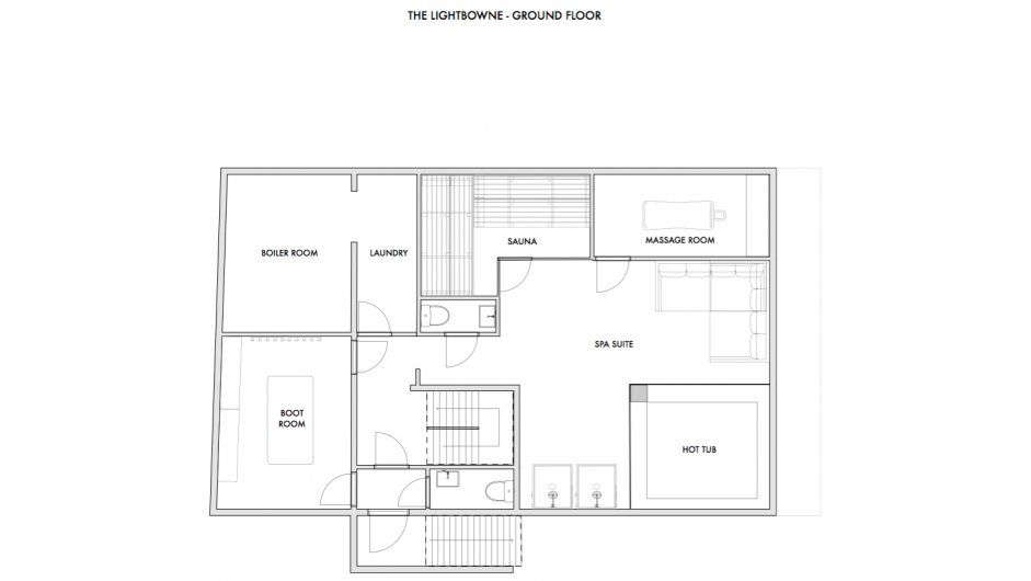 Chalet Lightbowne, Meribel , France floorplan - The Chalet Edit