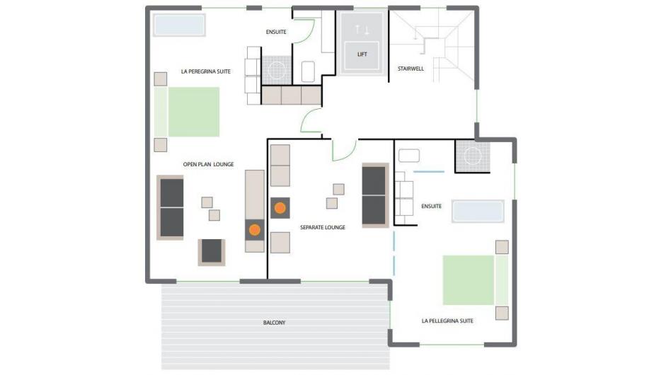 Chalet White Pearl, Zermatt, Switzerland floorplan - The Chalet Edit