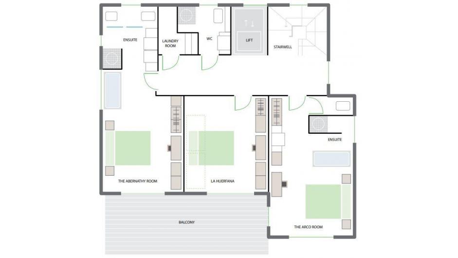 Chalet White Pearl, Zermatt, Switzerland floorplan - The Chalet Edit