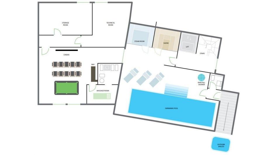 Chalet White Pearl, Zermatt, Switzerland floorplan - The Chalet Edit