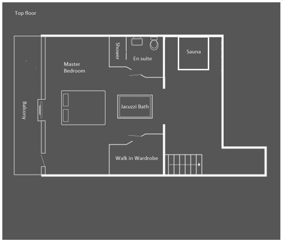 Heinz Julen Loft, Zermatt, Switzerland floorplan - The Chalet Edit