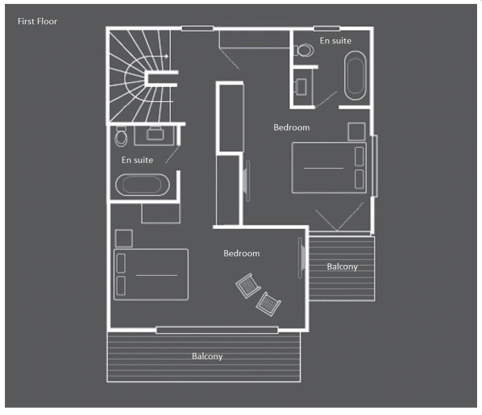 Chalet Pollux, Zermatt, Switzerland floorplan - The Chalet Edit
