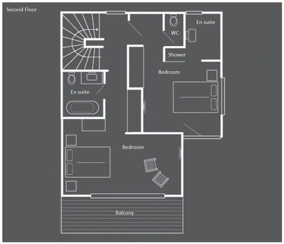 Chalet Pollux, Zermatt, Switzerland floorplan - The Chalet Edit