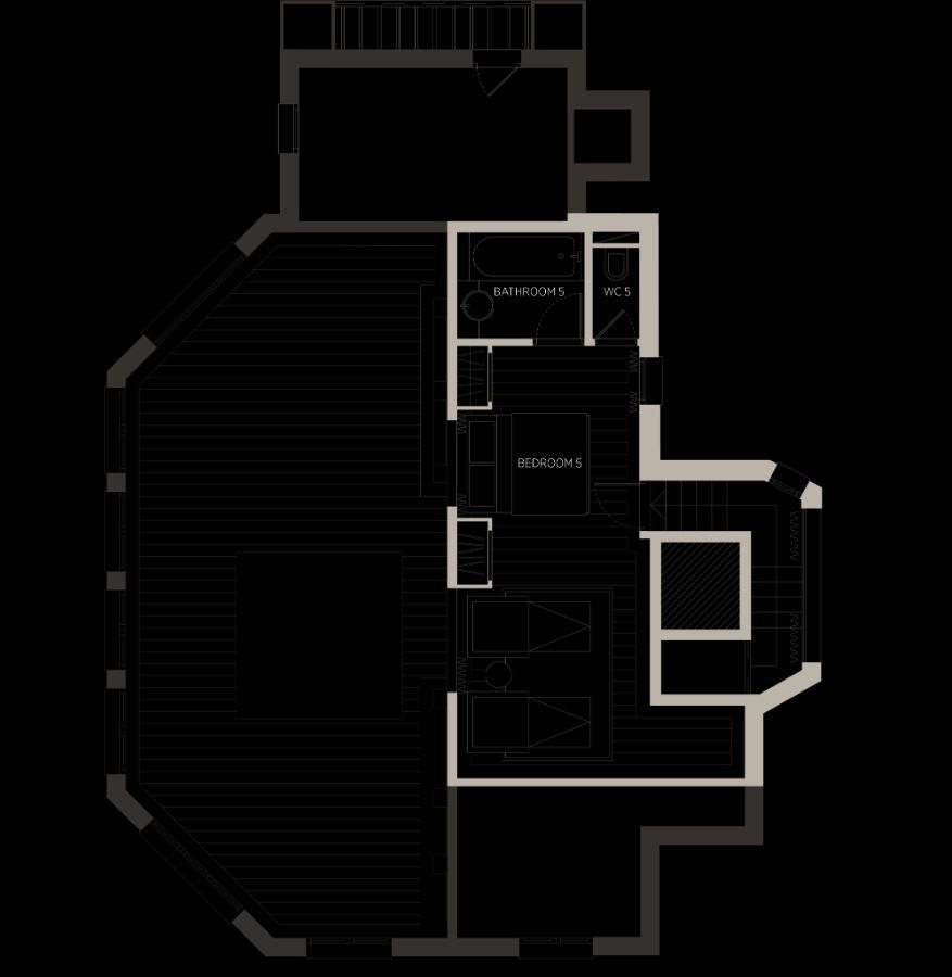 Chalet Les Sorbiers, Courchevel 1850, France floorplan - The Chalet Edit
