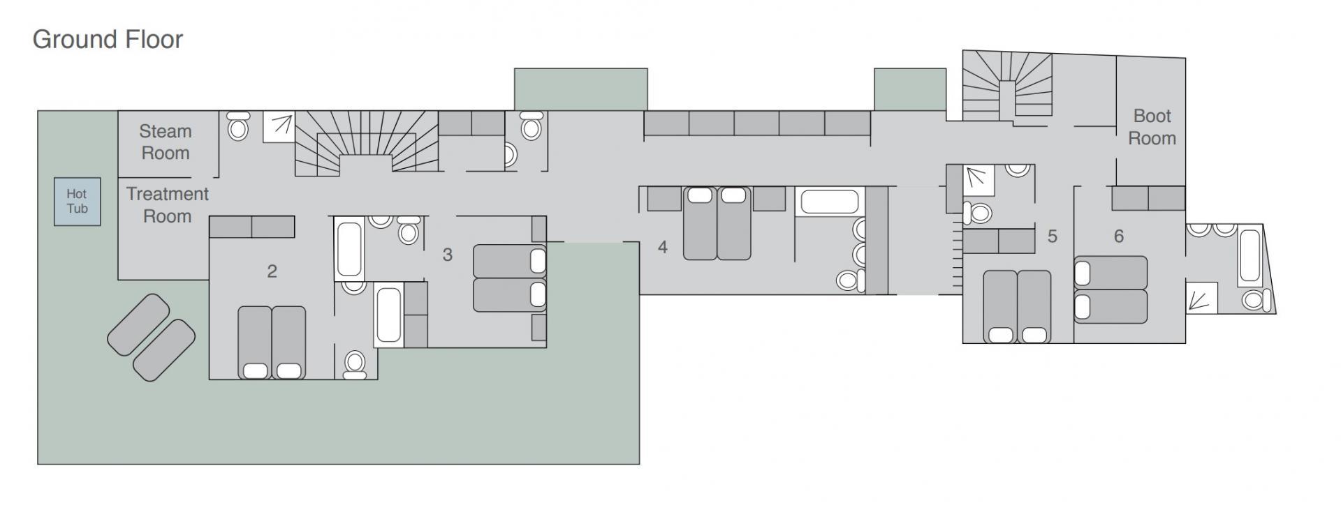 Chalet Milou, Verbier, Switzerland floorplan - The Chalet Edit