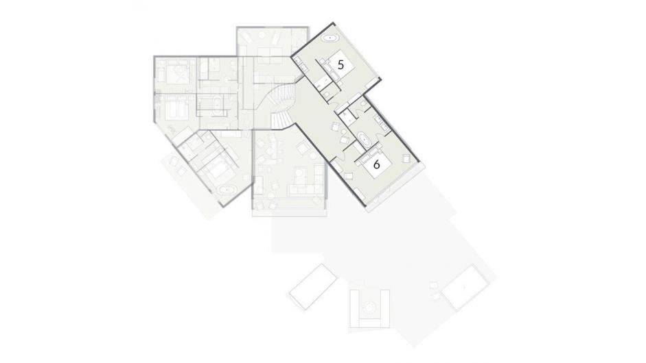 Chalet Sapphire, Morzine, France floorplan - The Chalet Edit