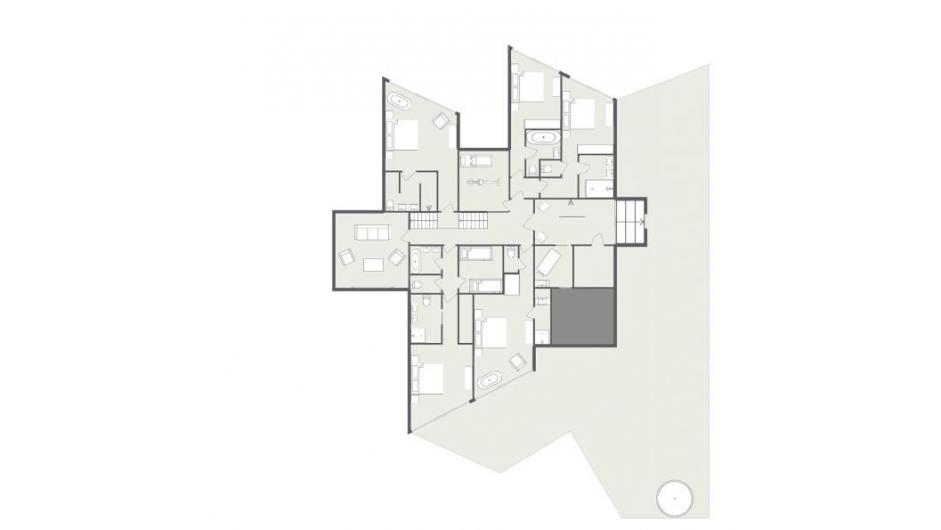 Chalet Joux Plane, Morzine floorplan - The Chalet Edit