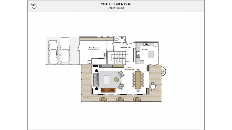 Chalet Twenty26, Morzine floorplan - The Chalet Edit