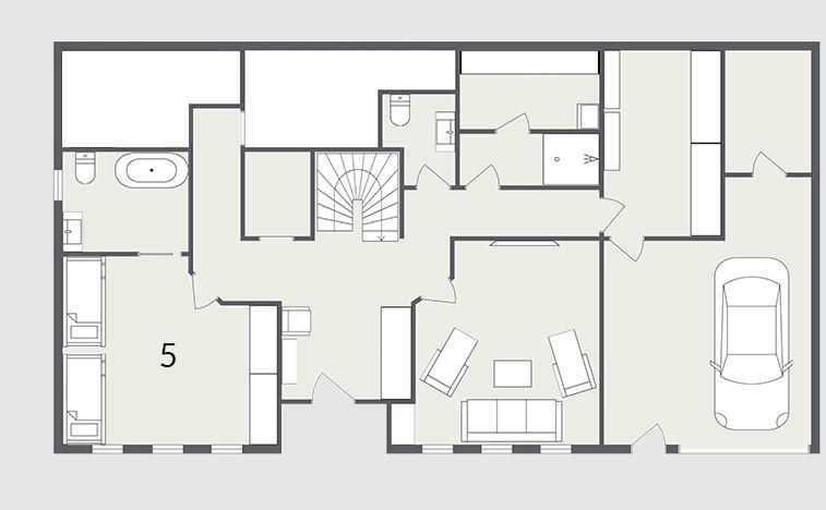 Chalet M, Morzine floorplan - The Chalet Edit