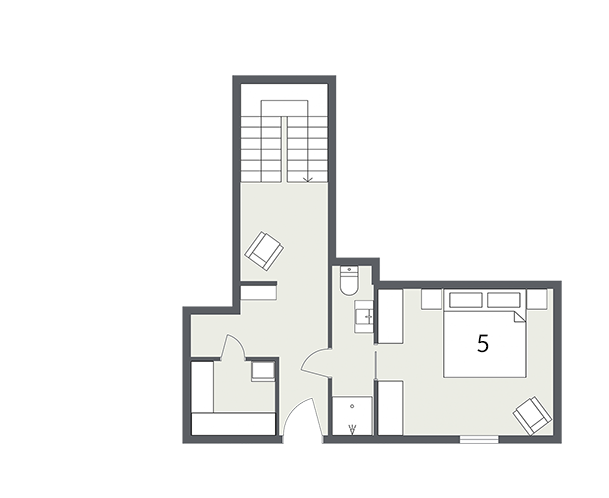 Chalet Ferme De Moudon. Les Gets floorplan - The Chalet Edit