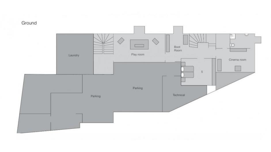Chalet Nyumba, Verbier floorplan - The Chalet Edit