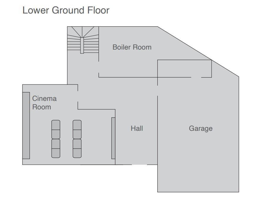 Chalet Rock, Verbier floorplan - The Chalet Edit