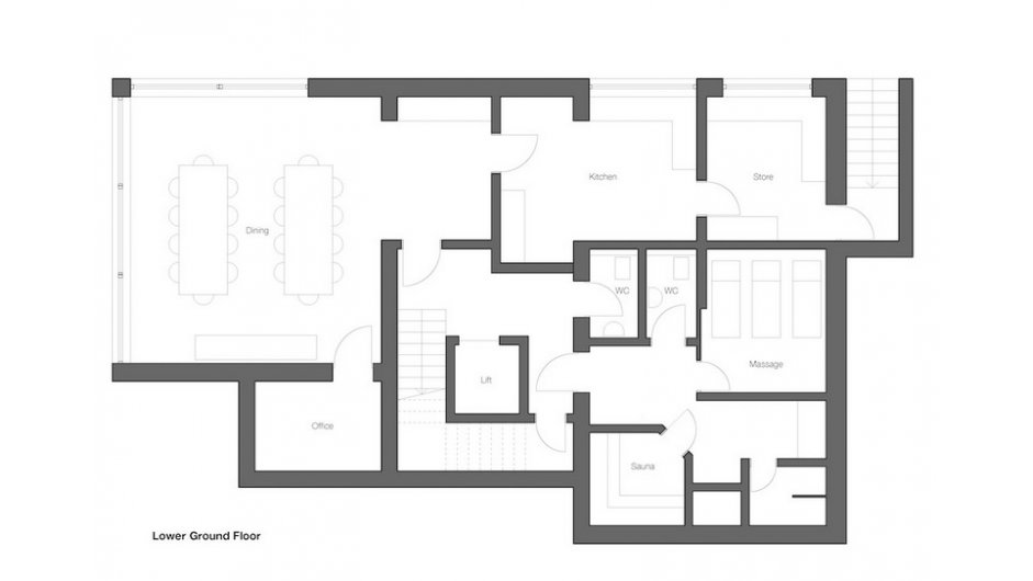 Chalet Montfort, St Anthon floorplan - The Chalet Edit