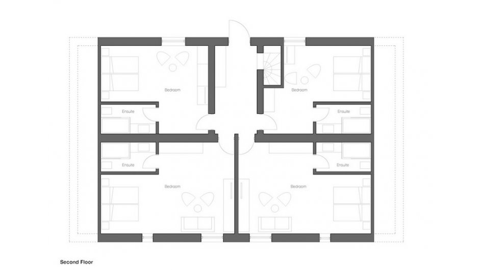 Chalet Montfort, St Anthon floorplan - The Chalet Edit