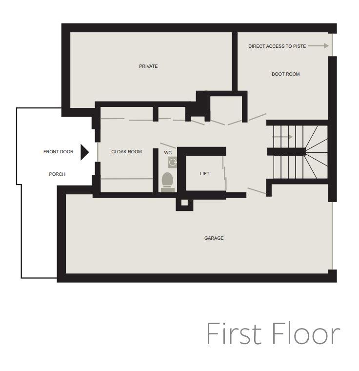 Chalet Chez Bugi, St Martin De Belleville floorplan - The Chalet Edit