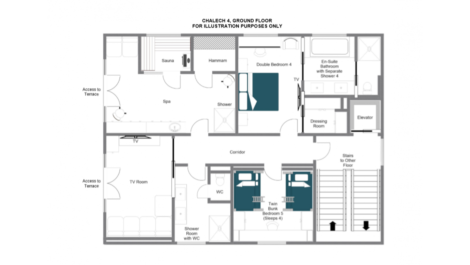 Chalech 4, Lech floorplan - The Chalet Edit