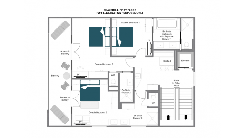 Chalech 4, Lech floorplan - The Chalet Edit