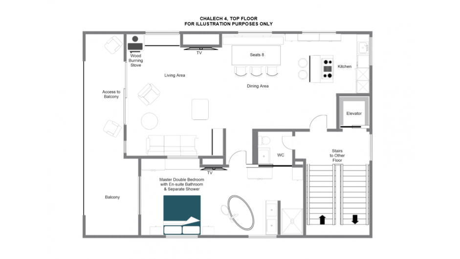 Chalech 4, Lech floorplan - The Chalet Edit