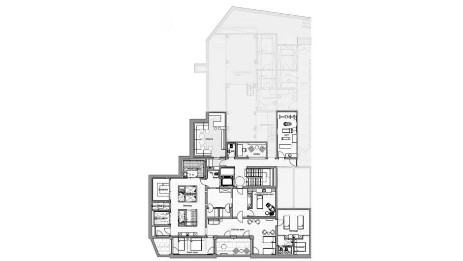 Arula Chalet 1, Lech floorplan - The Chalet Edit