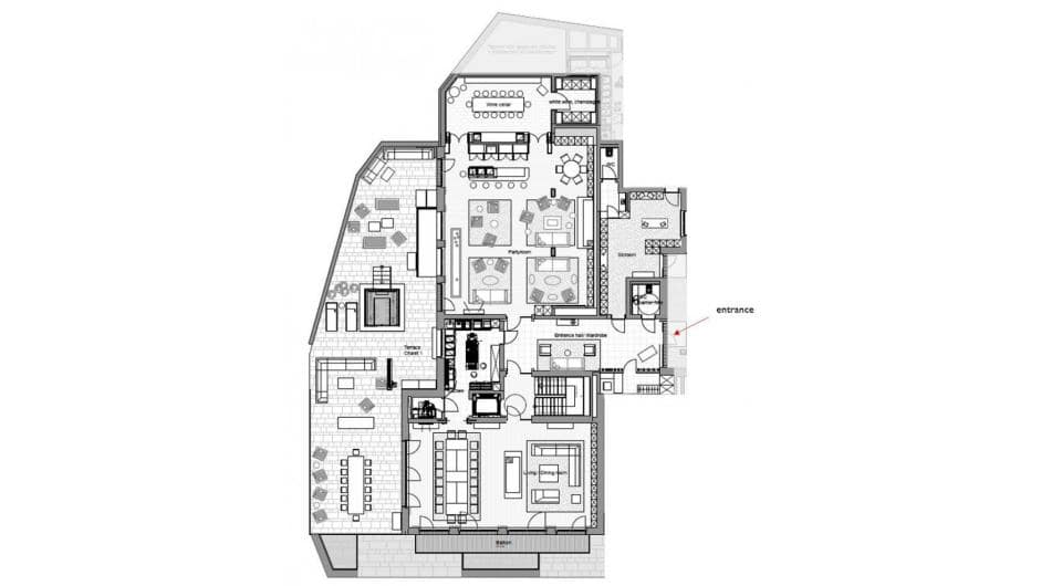 Arula Chalet 1, Lech floorplan - The Chalet Edit