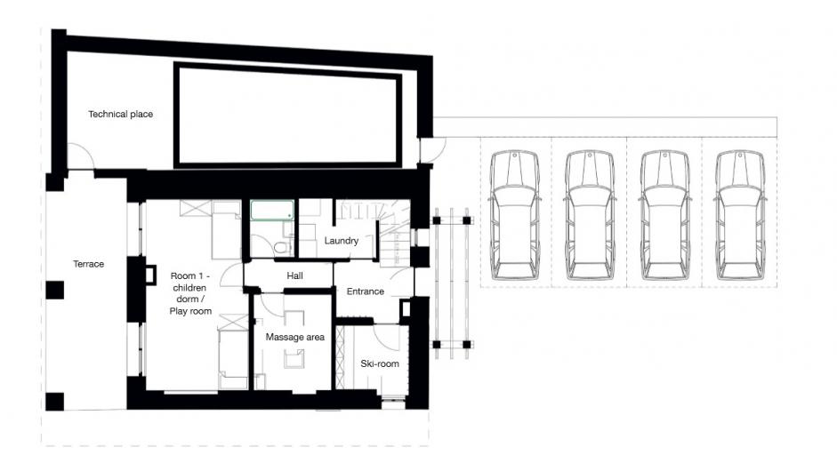 Chalet Alya, Meribel floorplan - The Chalet Edit