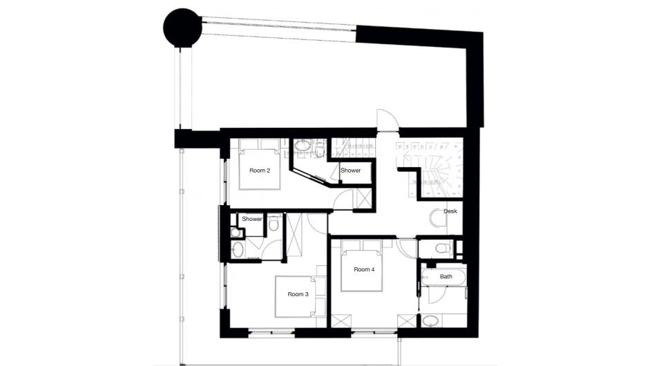 Chalet Alya, Meribel floorplan - The Chalet Edit