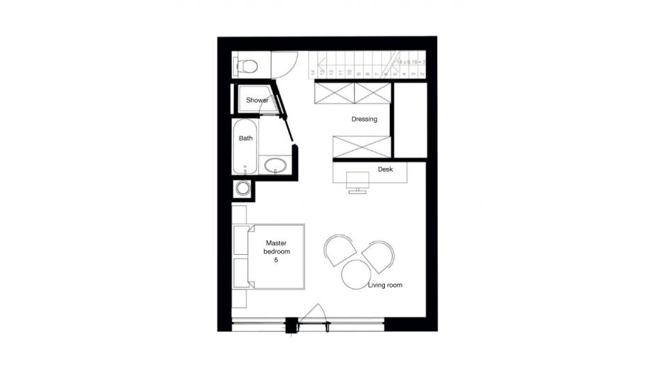 Chalet Alya, Meribel floorplan - The Chalet Edit