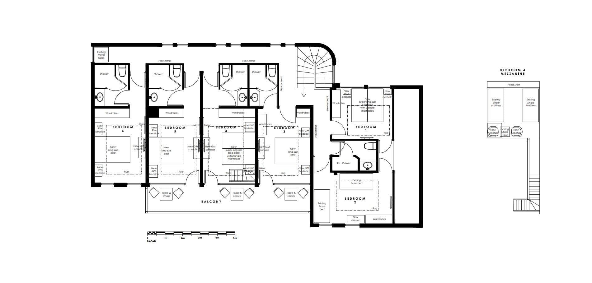 chalet x, morzine floorplan - The Chalet Edit