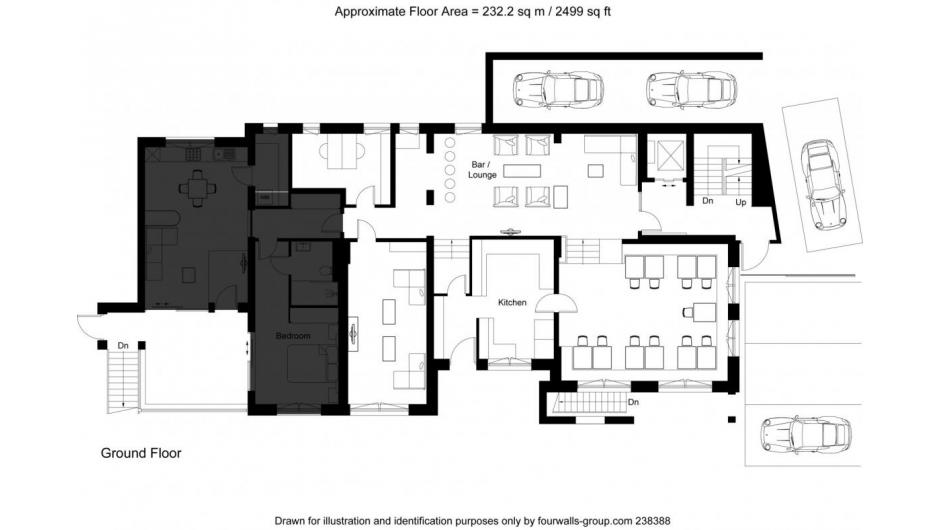Chalet 47, St Anton floorplan - The Chalet Edit