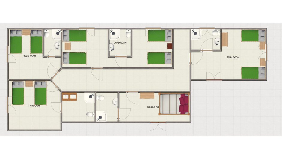 Chalet Ice, Morzine floorplan - The Chalet Edit