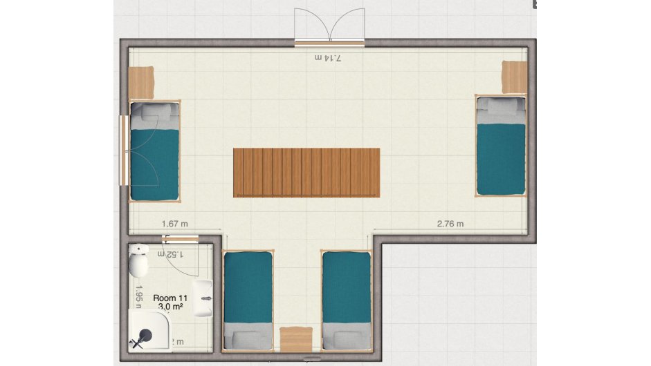 Chalet Ice, Morzine floorplan - The Chalet Edit