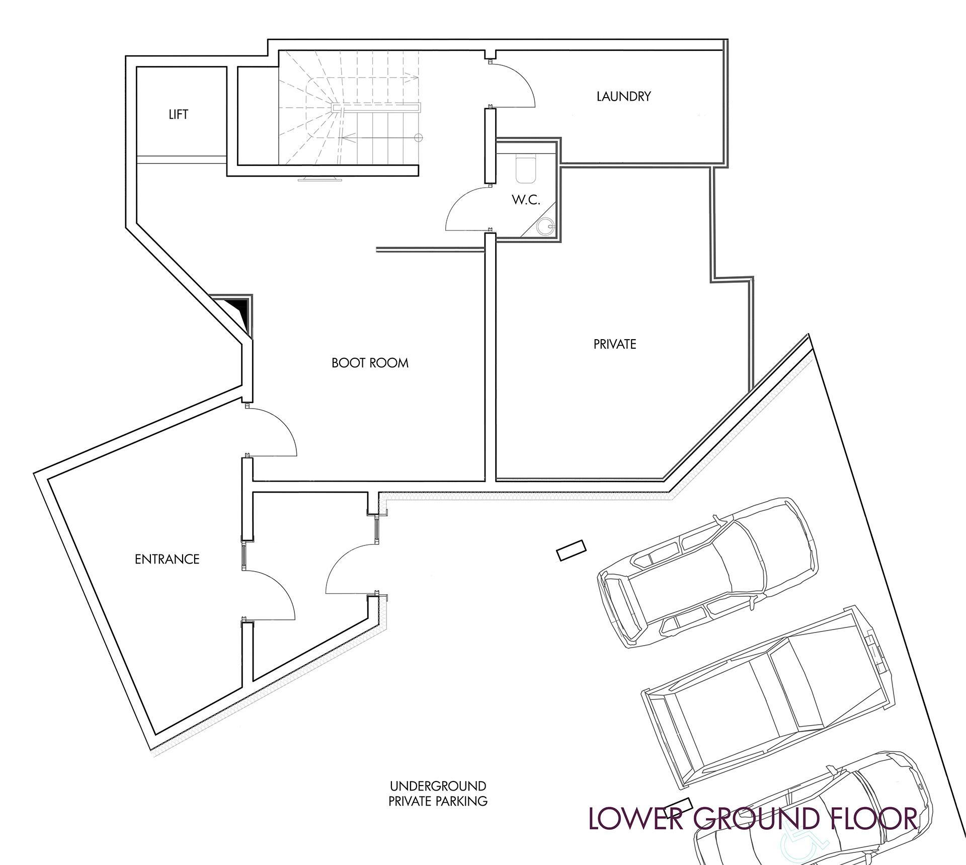 Chalet Machapuchare, Val d’Isere floorplan - The Chalet Edit