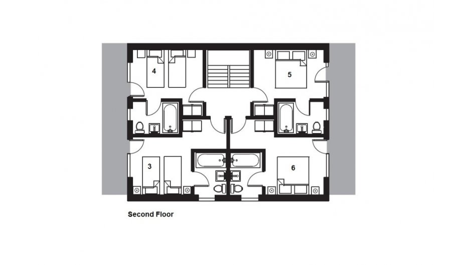 No. 2 Bellevarde, Val d’Isere floorplan - The Chalet Edit