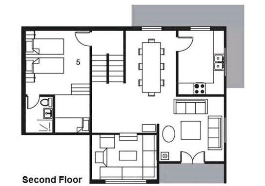 Chalet Mariefleur, Meribel floorplan - The Chalet Edit