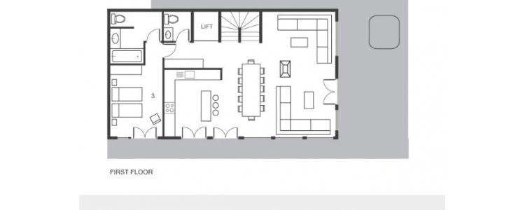 Bellacima Lodge, Meribel floorplan - The Chalet Edit