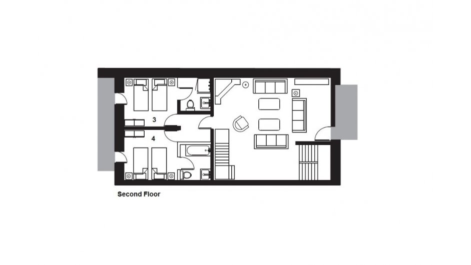 The Farmhouse, Val d’Isere floorplan - The Chalet Edit