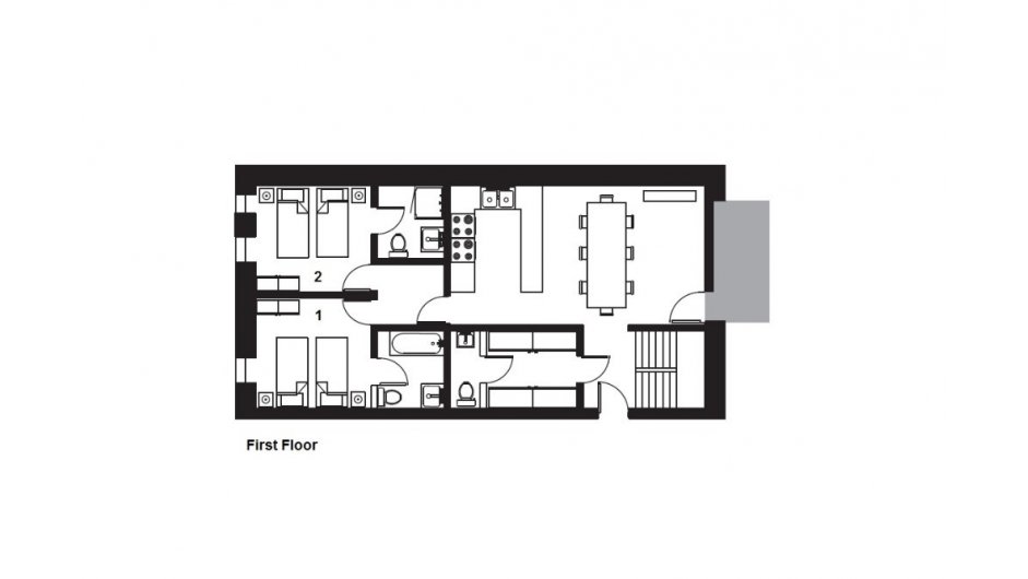 The Farmhouse, Val d’Isere floorplan - The Chalet Edit